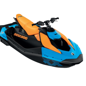 SeaDoo - SPARK 3UP TRIXX 90 - Gulfstream Blue / Orange Crush